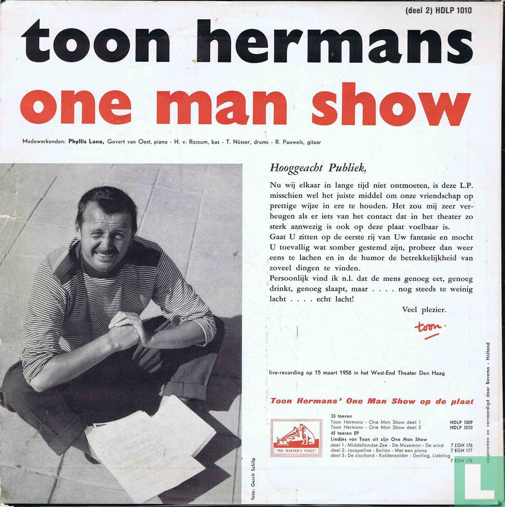 One Man Show (deel 2)
