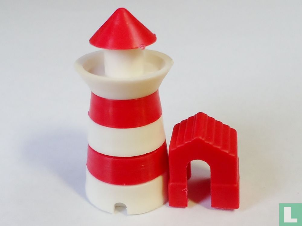 Lighthouse with paint