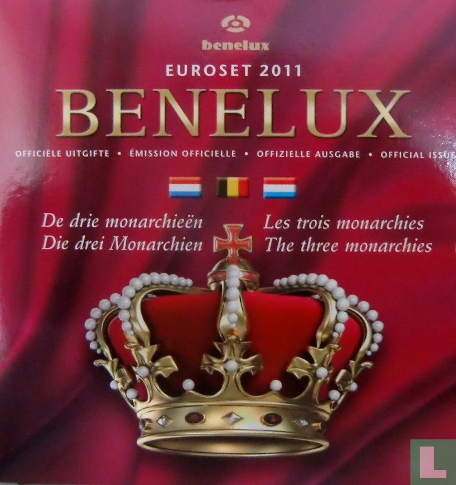 Benelux mint set 2011 "3 Monarchies"
