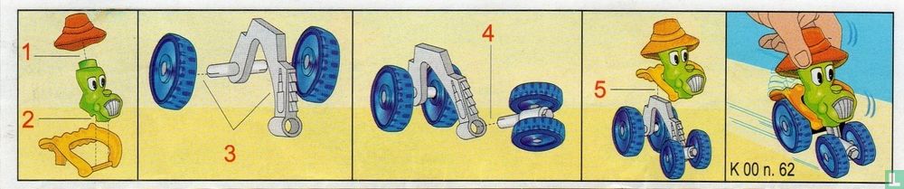 Traktor, grün