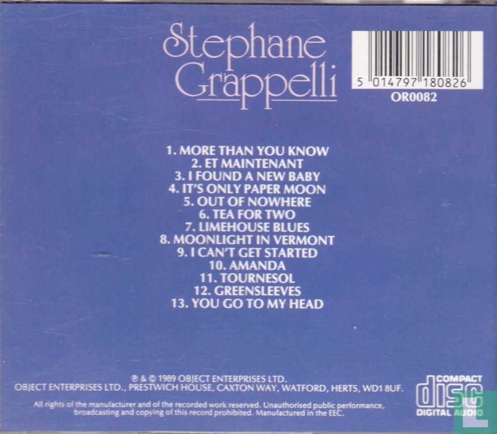 Stephane Grapelli