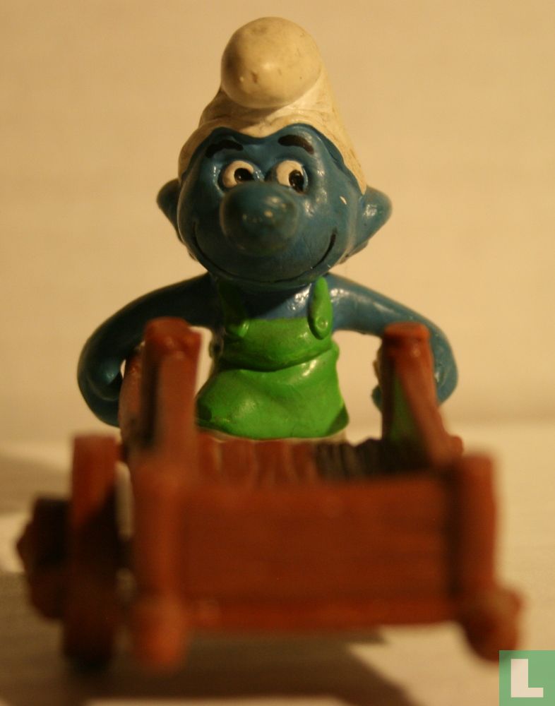 SCHLEICH 19502 Schlumpf mit Flasche The Smurfs Schlümpfe Sammelfigur Spielfigur 