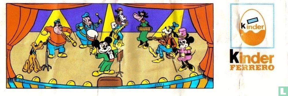 Mickey Mouse als dirigent