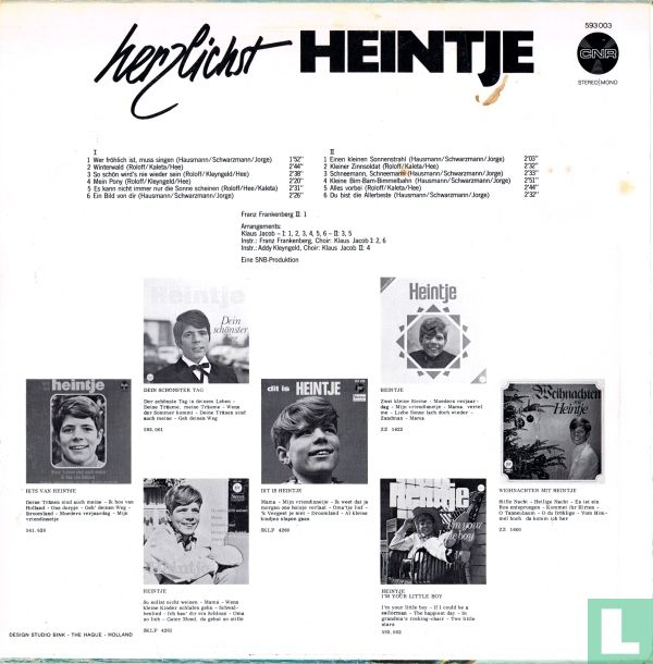 Herzlichst Heintje