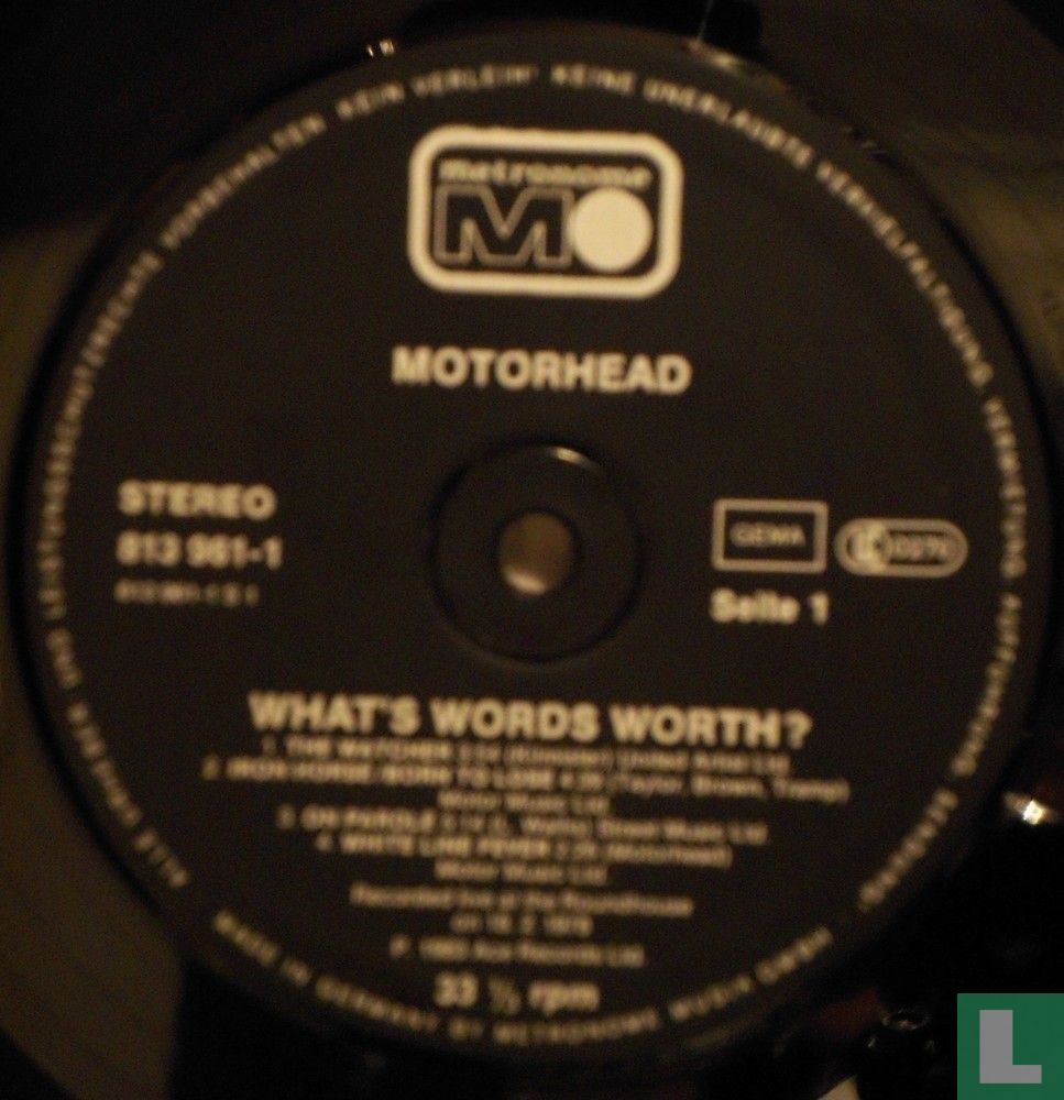 What's Words Worth?