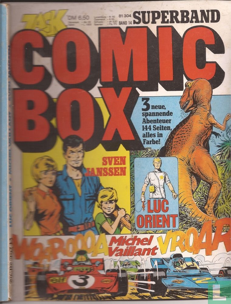 Zack Comic Box Superband