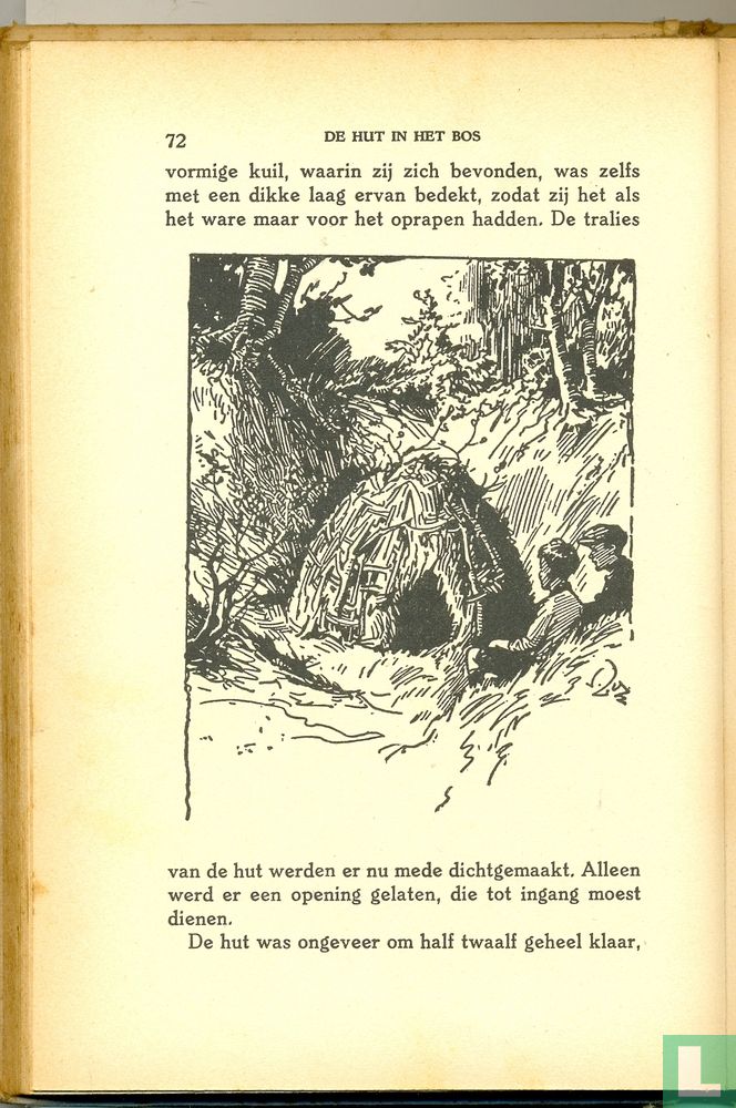 De hut in het bos