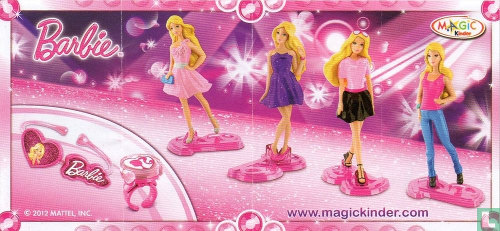Bague-timbre Barbie