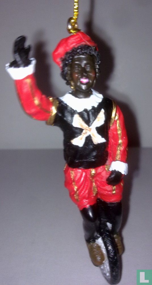Black Peter on unicycle