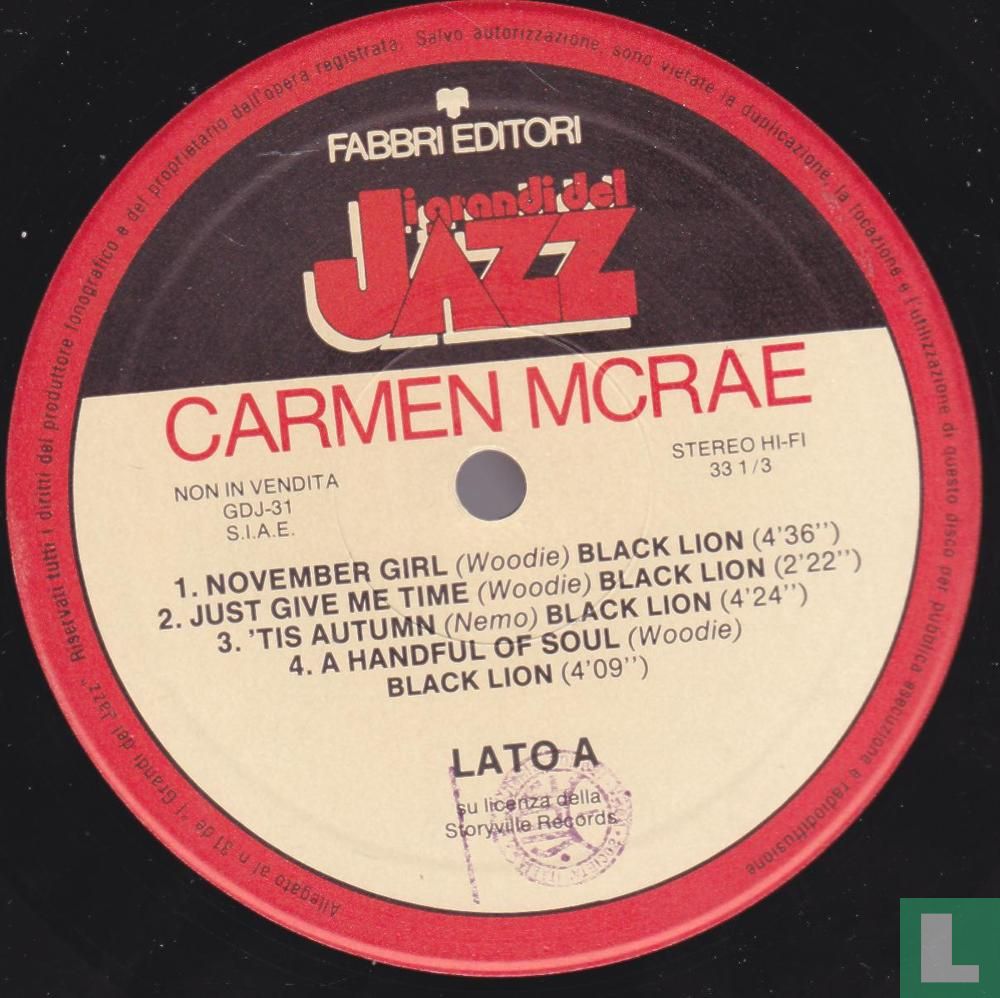 Carmen McRae