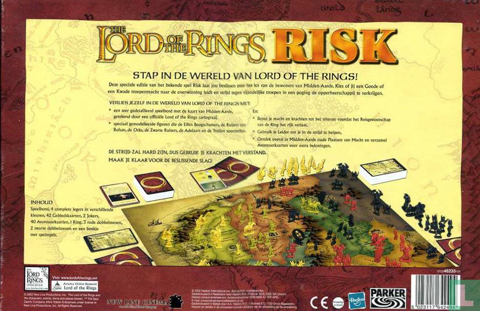 Risk - The Lord Of The Editie (2002) Ban van de Ring - LastDodo