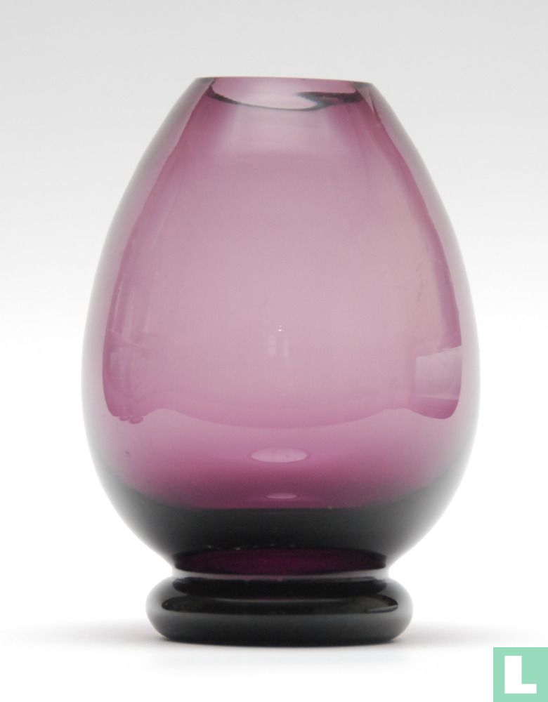 Vase Oeuf violet