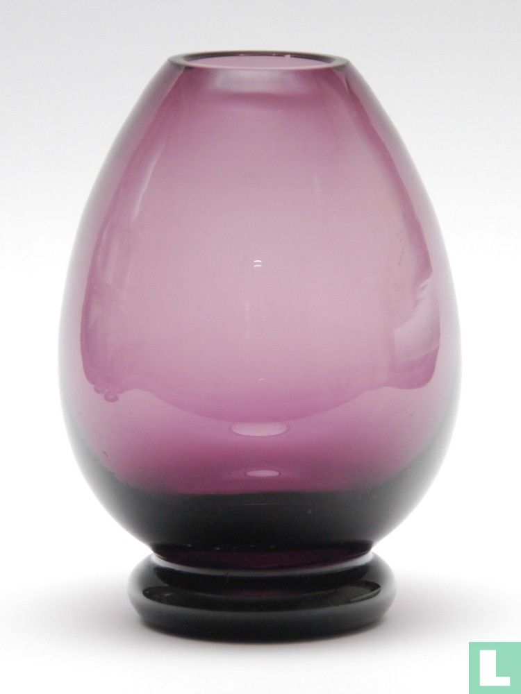 Vase Oeuf violet