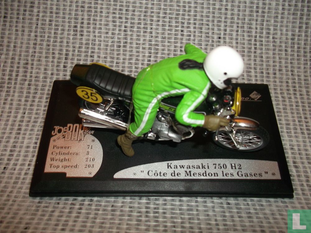 Kawasaki 750 H2 Joe Bar team 151250 (2008) - Solido - LastDodo