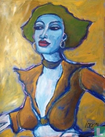 De Blauwe dame