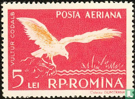 Faune du delta du Danube 5 (1957) - Roumanie - LastDodo
