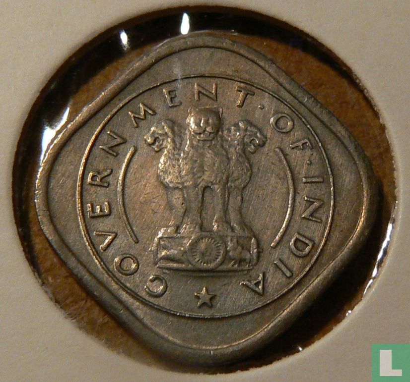 Inde ½ anna 1955