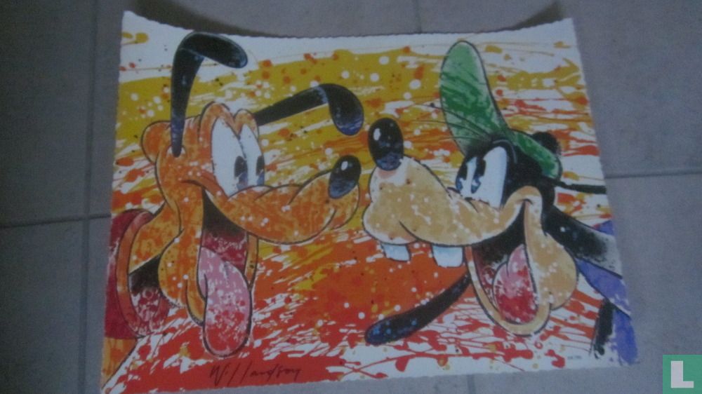 Pluto en Goofy