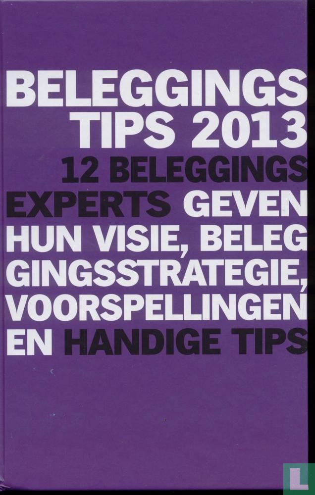 Beleggingstips 2013
