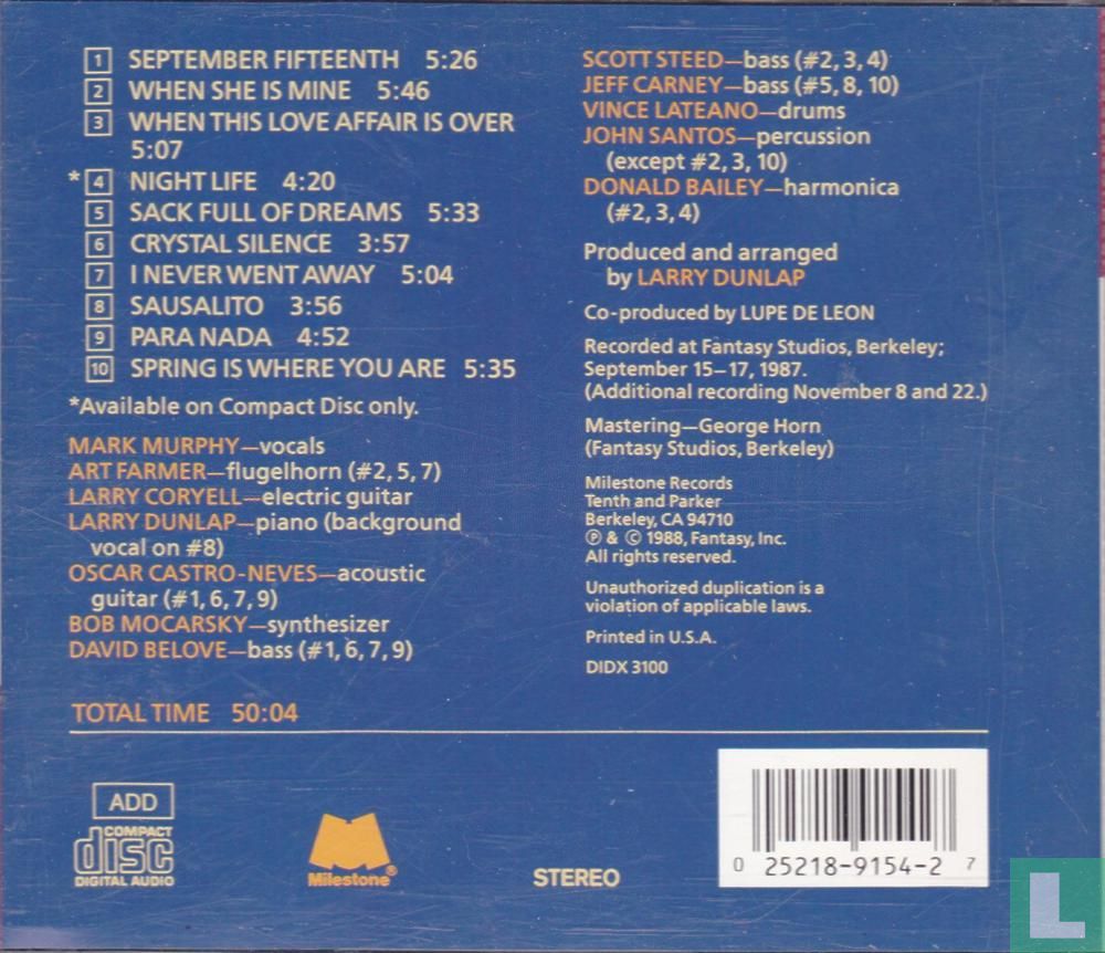 September ballads 