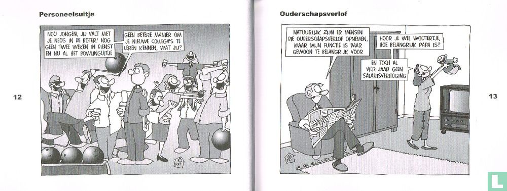 Werkweek cartoons