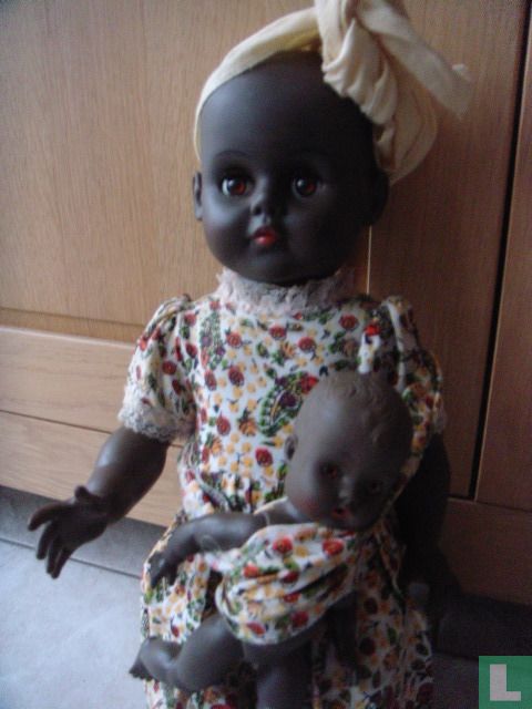 Moederpop met baby