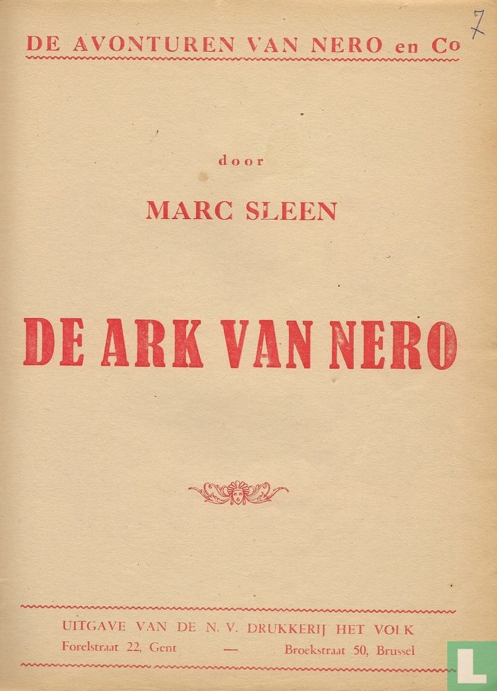 De ark van Nero  