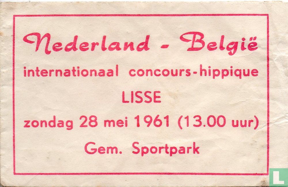 Nederland Belgie Internationaal Concours Hippique