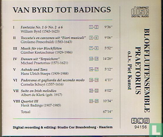 Van Byrd tot Badings