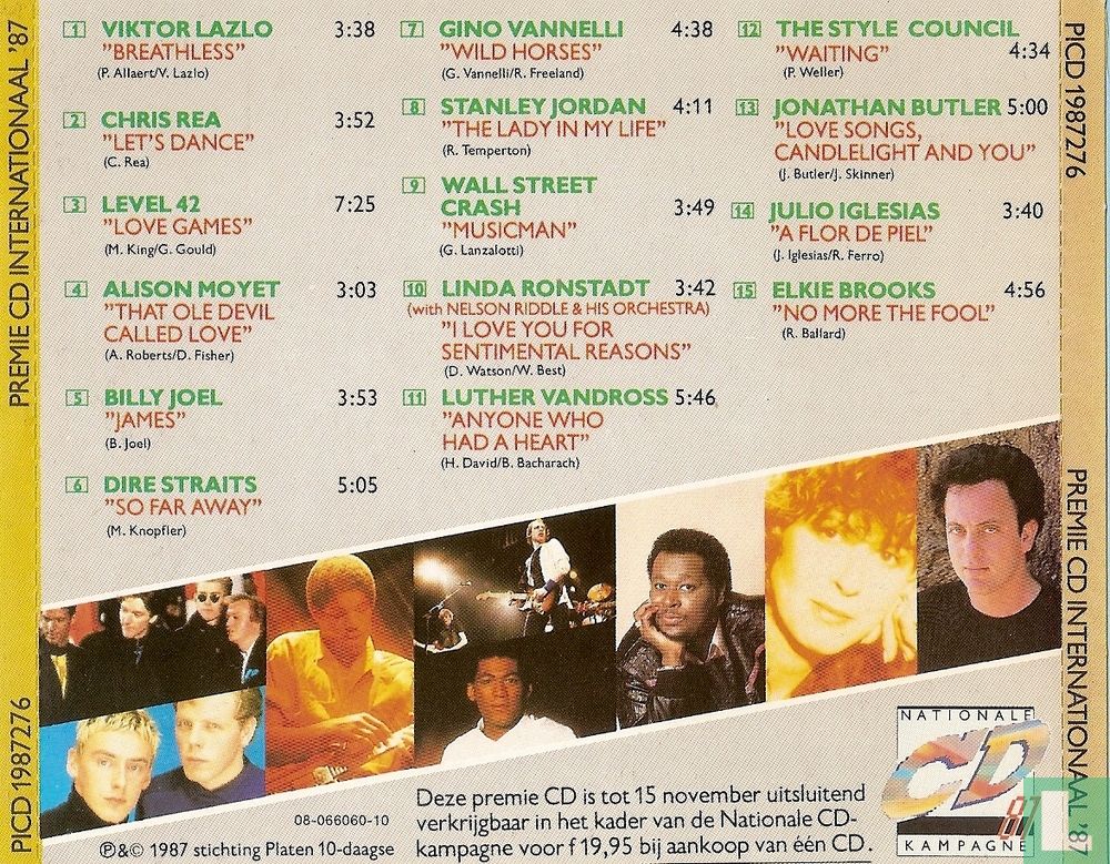 Premie CD Internationaal '87
