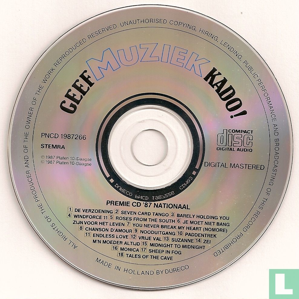 Premie CD Nationaal '87