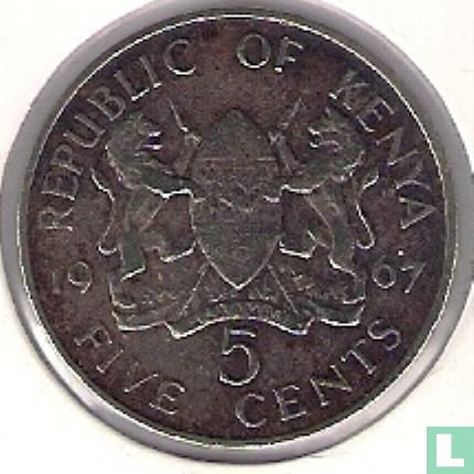 Kenia 5 Cent 1967