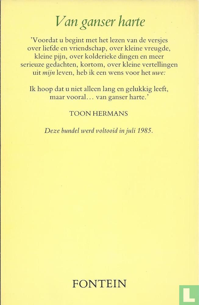 Van ganser harte
