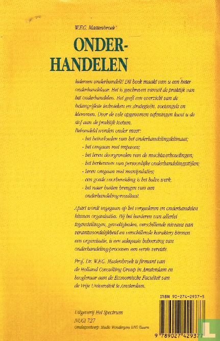 Onderhandelen