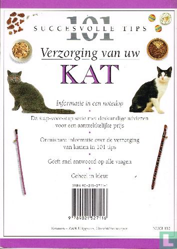 Verzorging van uw kat