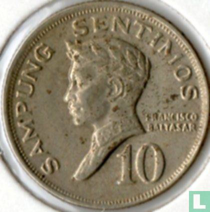 Philippines 10 sentimos 1968
