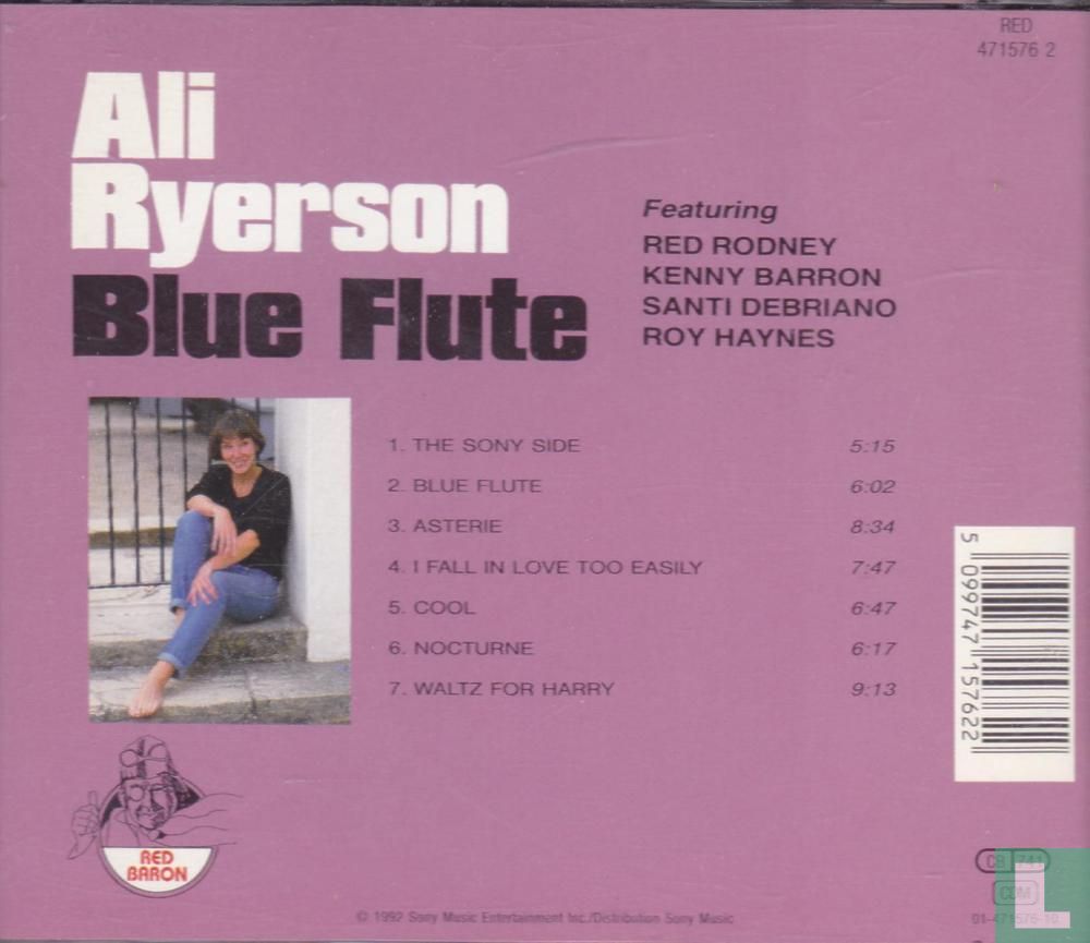 Blue flute