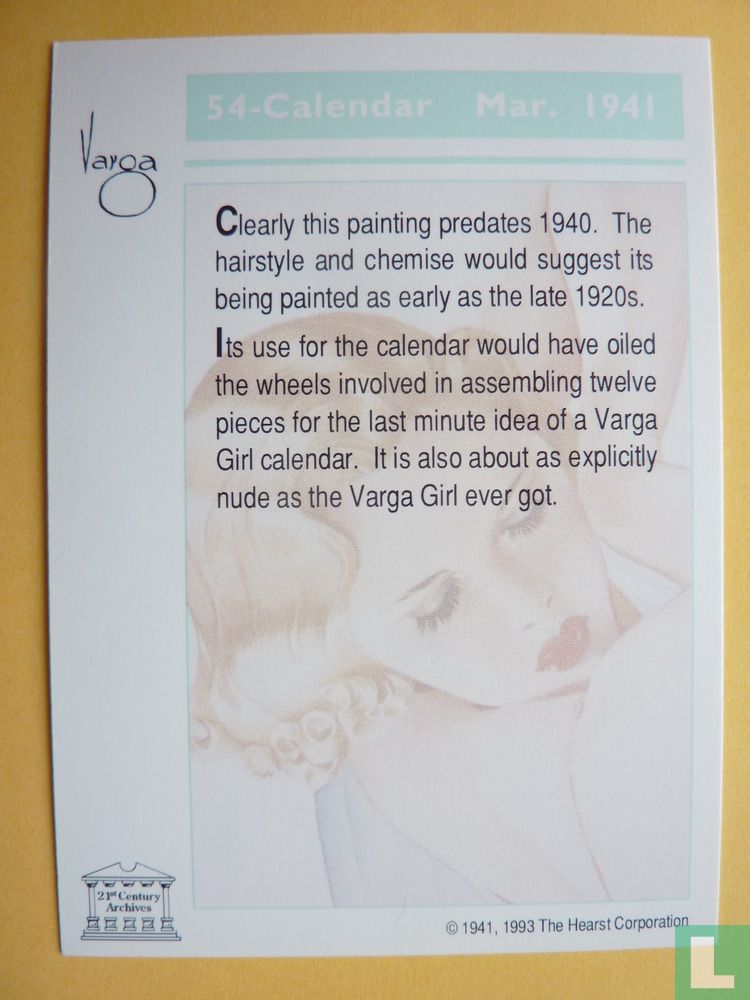 Calendar Mar.1941