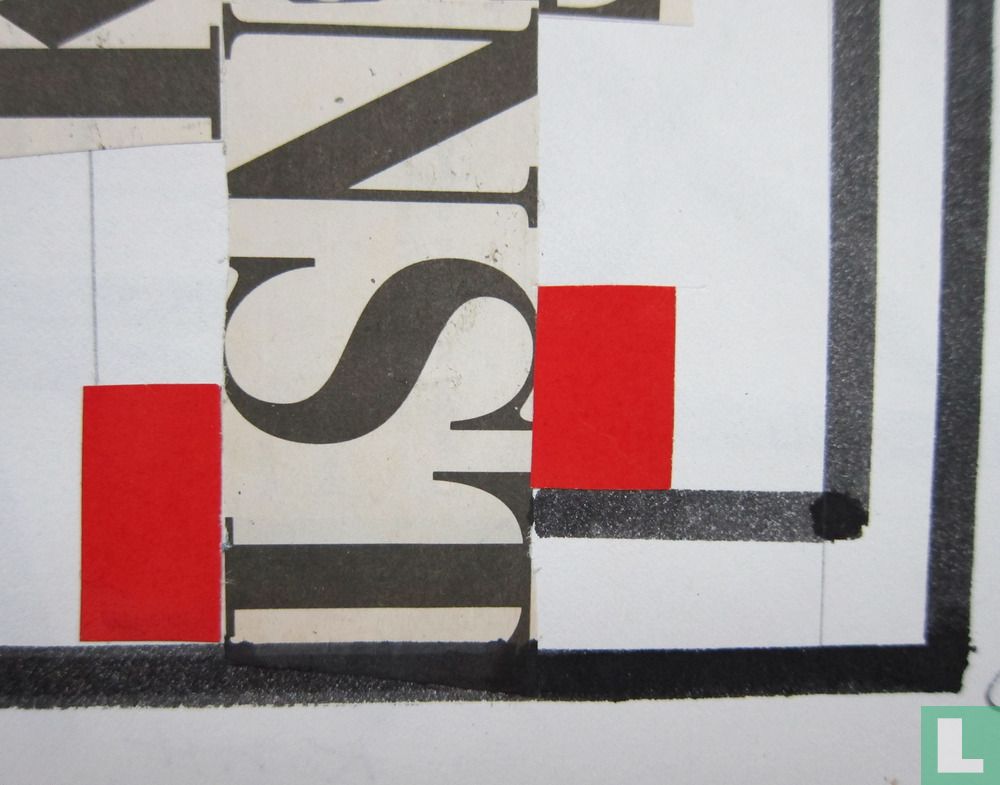 Typographic composition and collage