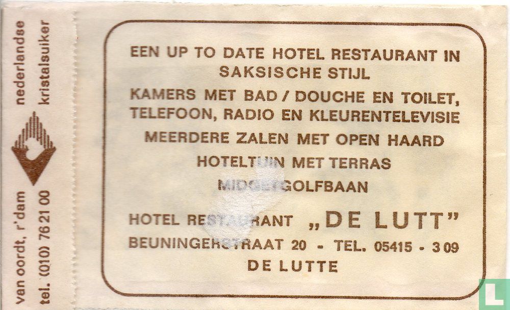 Hotel Restaurant "De Lutt"
