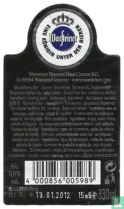 Warsteiner alcohol frei