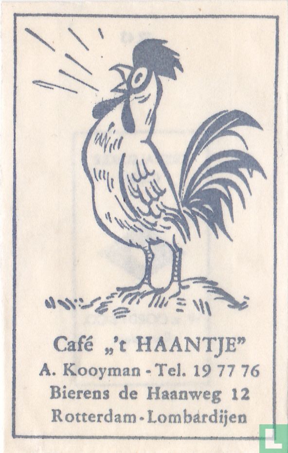 Café " 't Haantje"
