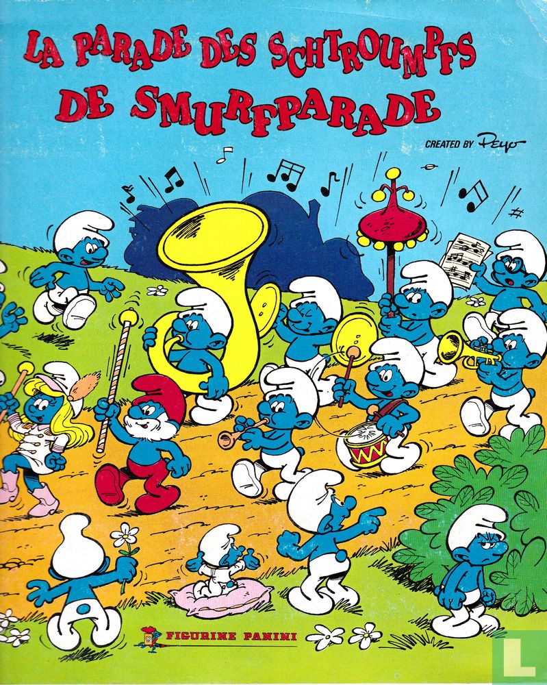 De smurfparade