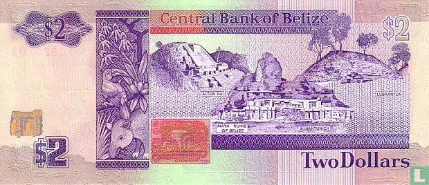 BELIZE 2 $