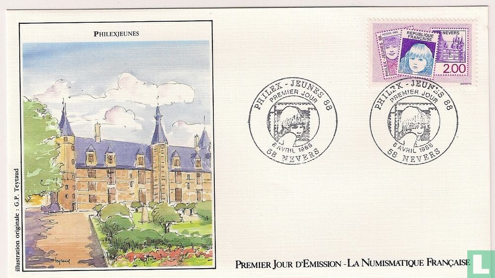 Jugend Stamp Ausstellung Nevers