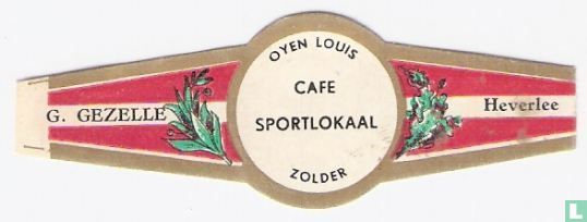 Oyen Louis Cafe Sportlokaal Zolder