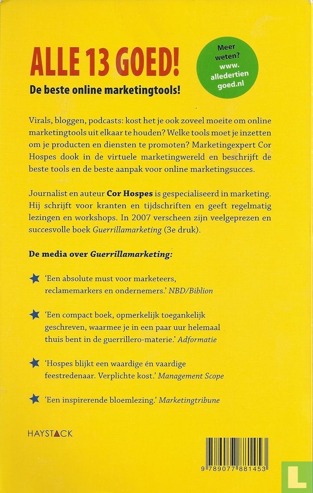 Alle 13 goed!