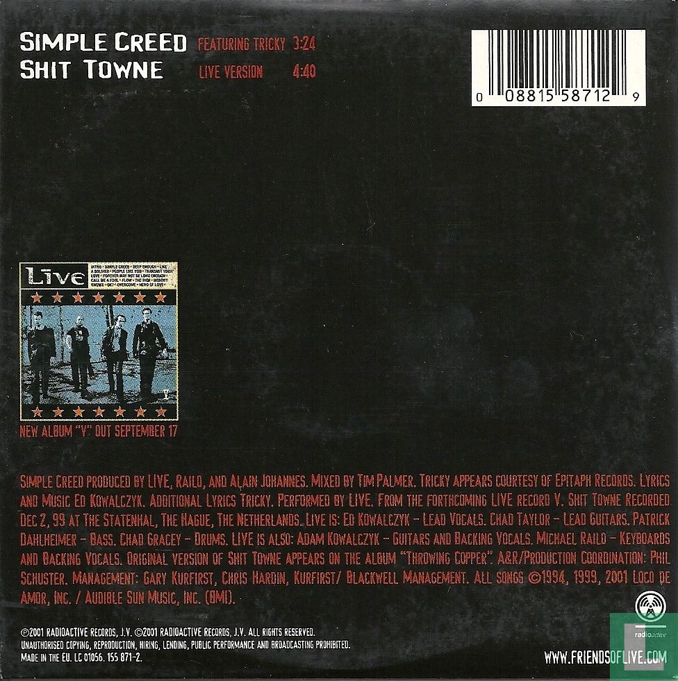 Simple creed