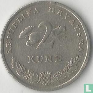 Croatie 2 kune 2000
