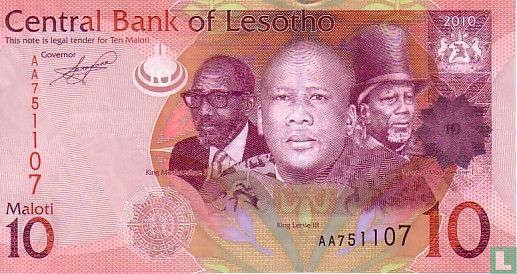 Lesotho 10 Maloti